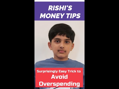 Surprisingly Easy Trick to Avoid Overspending: 11-Year Old Rishi's Money Tip #22