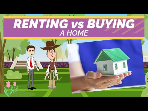Renting vs Buying a House / Home - A Simple Guide to Deciding: Easy Peasy Finance for Kids Beginners