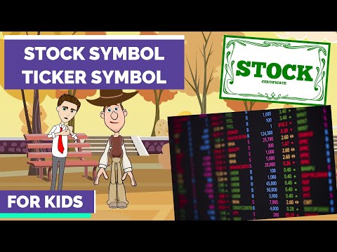 What is a Stock Symbol or Ticker Symbol? Stock Market 101: Easy Peasy Finance for Kids and Beginners