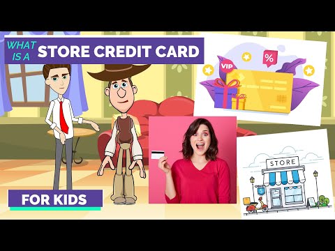What is a Store Credit Card or Store Card? Borrowing 101: Easy Peasy Finance for Kids and Beginners