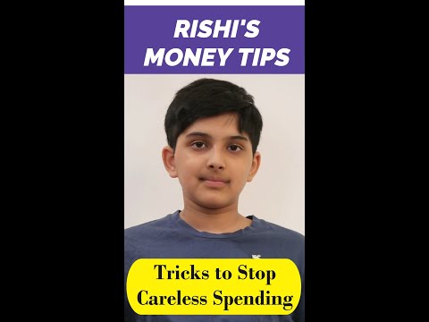 Tricks to Stop Careless Spending: 11-Year Old Rishi's Money Tip #5