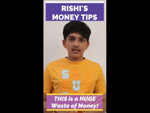 THIS is a HUGE Waste of Money: 12-Year Old Rishi's Money Tip #48