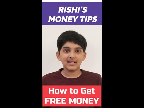How to Get FREE MONEY: 12-Year Old Rishi's Money Tip #28