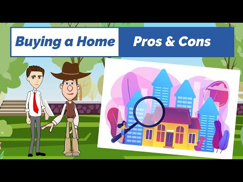 Buying a Home - Pros and Cons: Personal Finance 101 - Easy Peasy Finance for Kids and Beginners