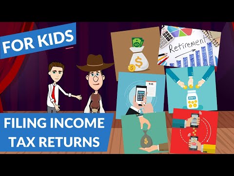 Filing Income Tax Return: Taxes 101: Easy Peasy Finance for Kids and Beginners