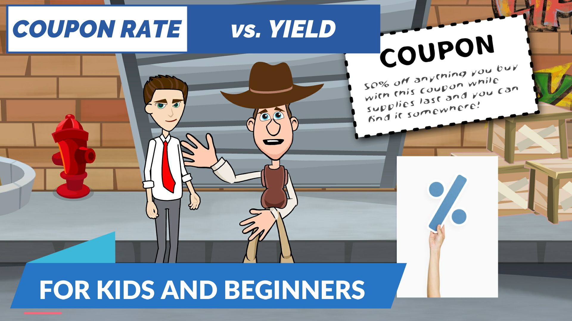 Coupon Rate vs Yield for a Bond – Easy Peasy Finance for Kids and Beginners – Podcast