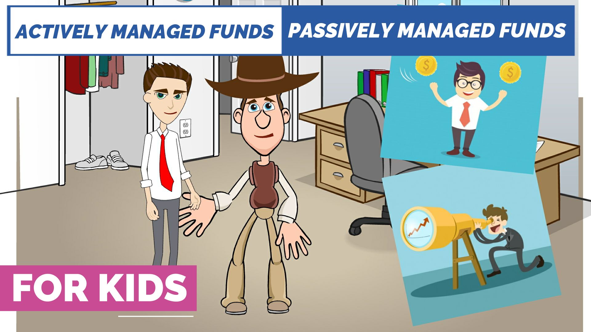 Actively Managed Funds vs Passively Managed Funds – Easy Peasy Finance for Kids and Beginners – Podcast