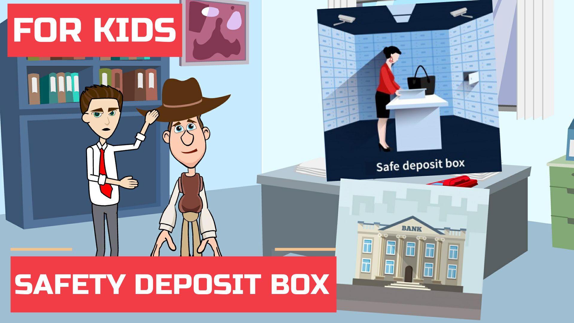 What is a Safe Deposit Box or Safety Deposit Box – Easy Peasy Finance for Kids and Beginners – Podcast