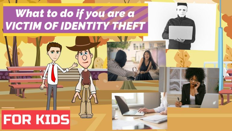 What to do if You Are a Victim of Identity Theft / ID Theft – Easy Peasy Finance for Kids and Beginners – Podcast