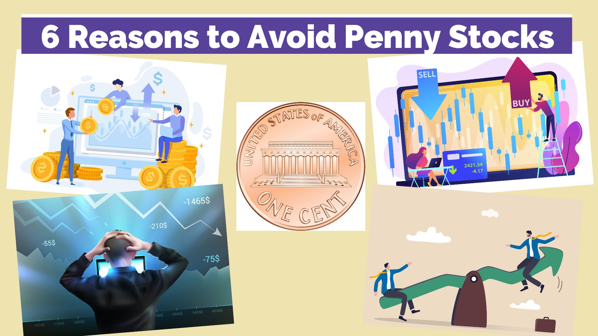 6 Reasons You Should Absolutely Avoid Penny Stocks