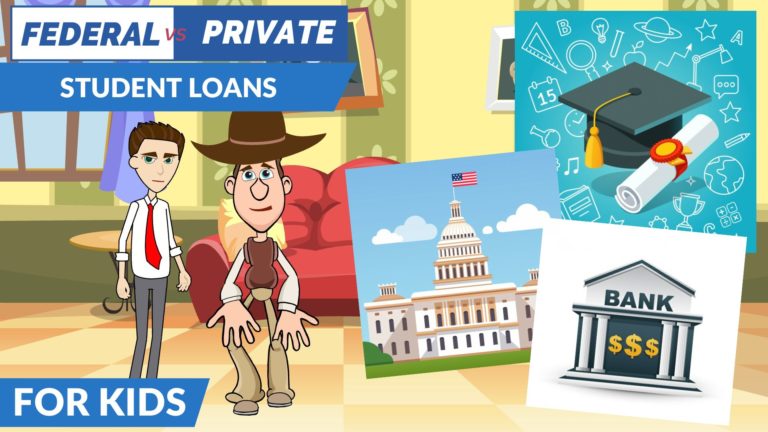 Federal vs Private Student Loans – Easy Peasy Finance for Kids and Beginners – Podcast