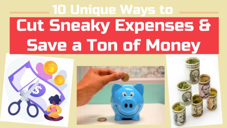 10 Unique Ways to Save a Ton of Money and Cut Sneaky Expenses – Easy Peasy Finance for Kids and Beginners – Podcast