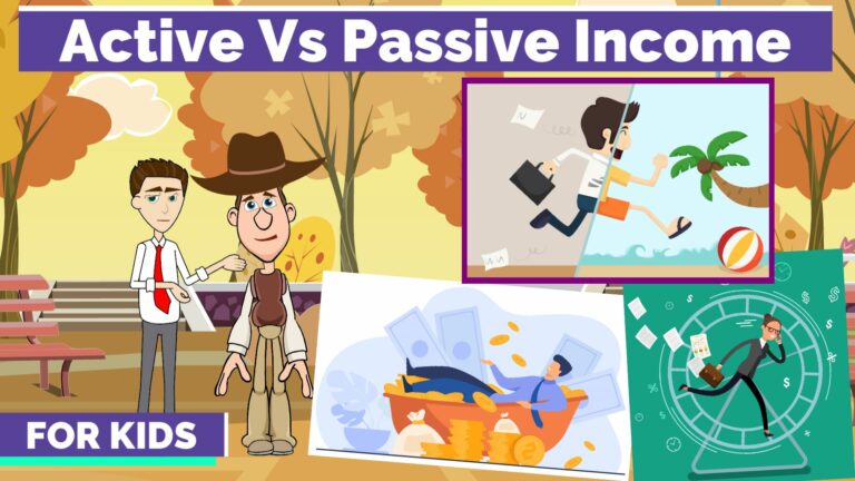 Active vs Passive Income – Easy Peasy Finance for Kids and Beginners – Podcast