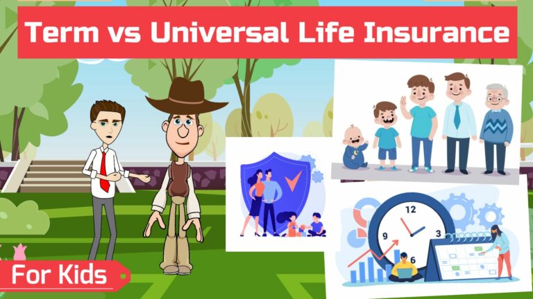 Term vs Universal Life Insurance – Easy Peasy Finance for Kids and Beginners – Podcast
